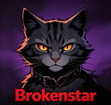 Brokenstar - dark brown tabby tom with bent tail, ShadowClan tyrant leader