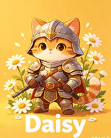 Daisy - cream-colored ThunderClan queen