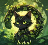 Ivytail - black, white and tortoiseshell she-cat, ShadowClan warrior