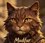 Mudfur - brown RiverClan medicine cat and Leopardstar's father